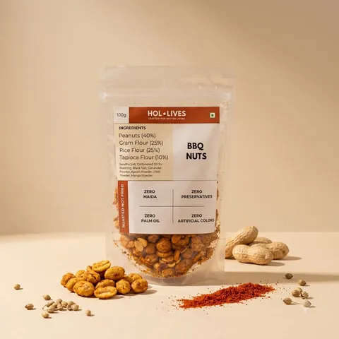 BBQ Nuts pack by HOL•LIVES
